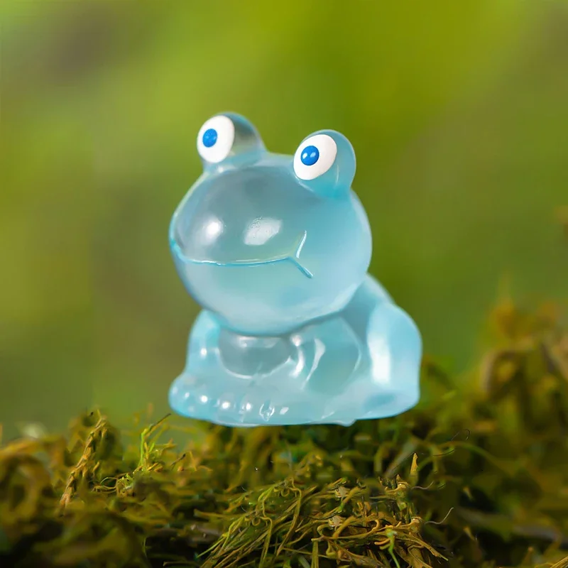 

Флуоресцентная лягушка из смолы MOONBIFFY