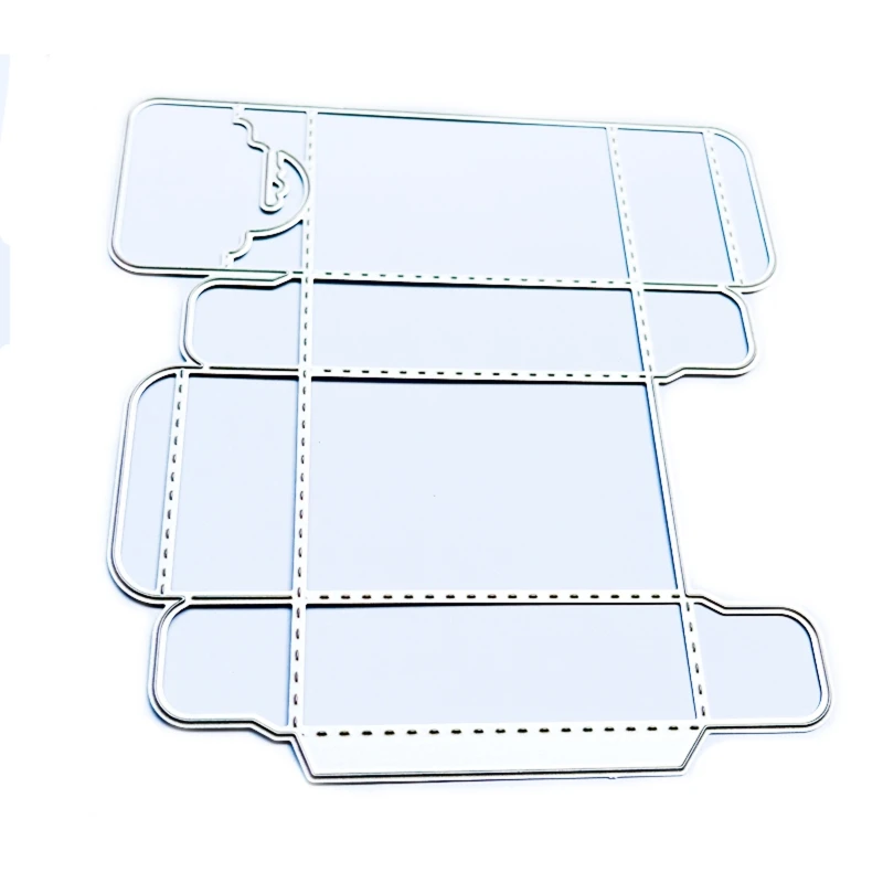 

3D крючок K3NA Подарочная коробка для конфет металлические пресс-формы Трафарет DIY тиснение Бумажный шаблон