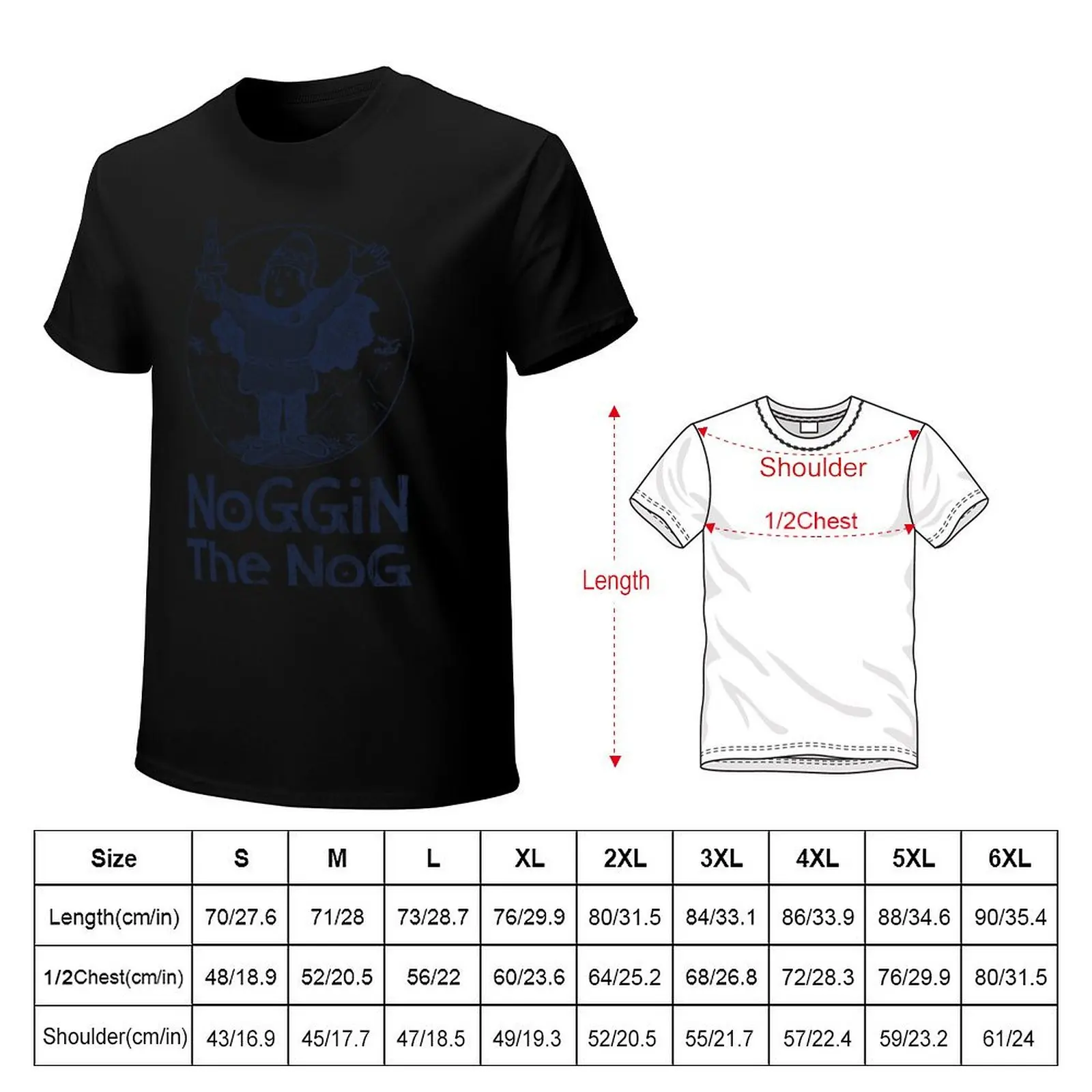Фото Футболка Noggin The Nog с принтом в ретро-стиле, художественным рисунком, повседневный топ. №2