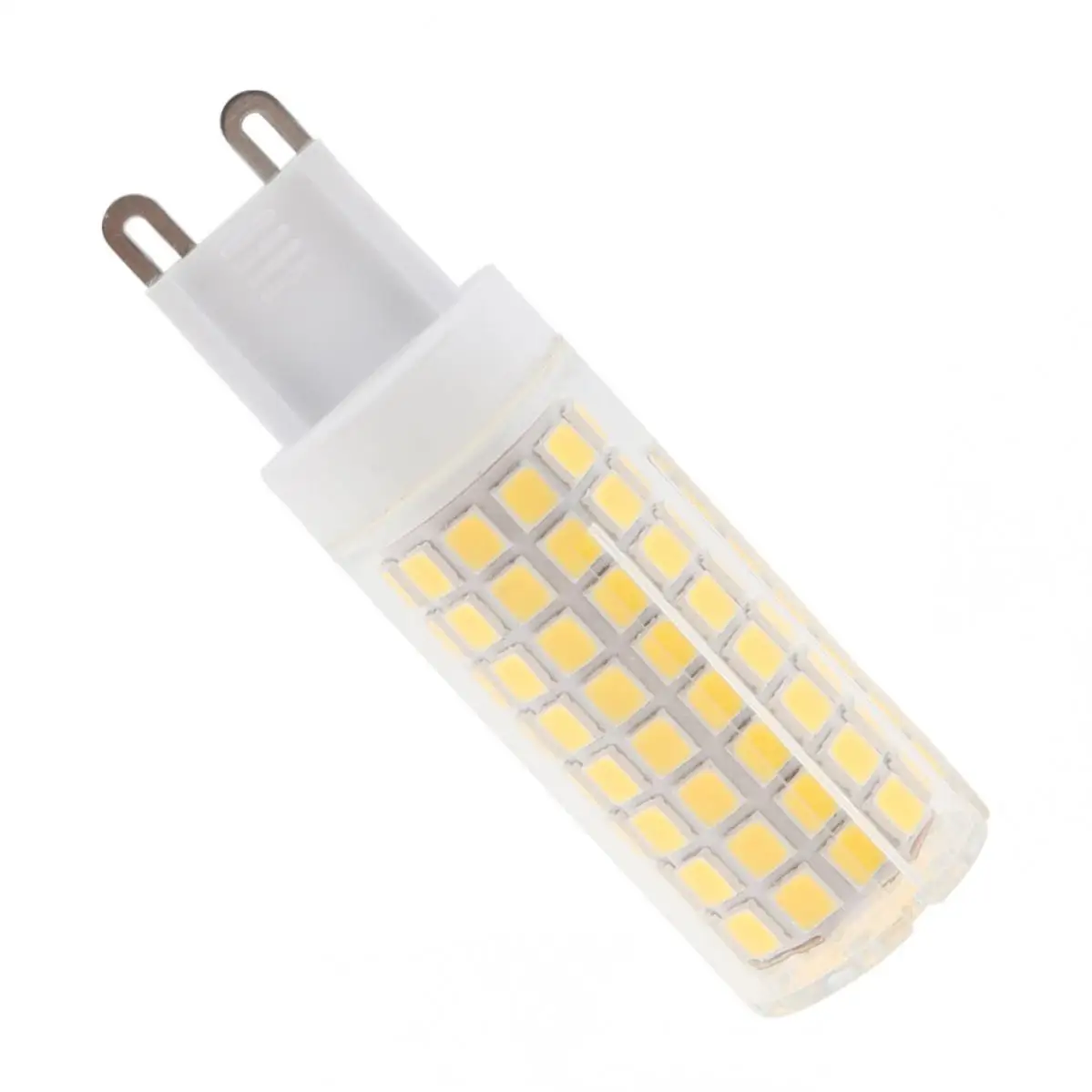 

Dimmable G9 LED Bulb 4000K 110V Natural White 102 LEDs 2835 SMD 10W Corn Bulb Ceramic Lamp