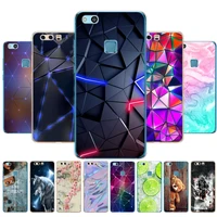 cover phone case for huawei p10 lite 2017 oft tpu silicon back cover 360 full protective printing transparent coque