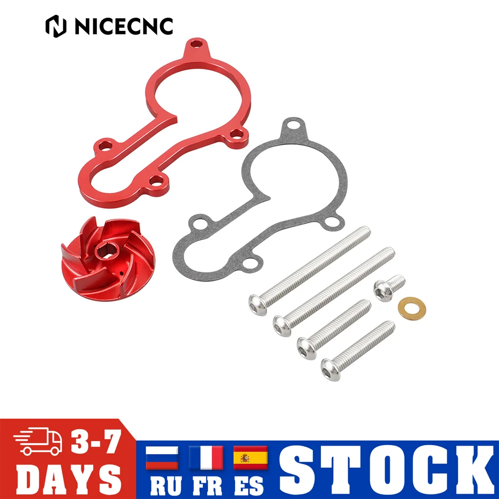 

NICECNC Motorcycle Oversized Water Pump Cooler Impeller Spacer Kit For BETA RR250 RR300 RR 250 300 13-22 XTrainer 250 300 15-22