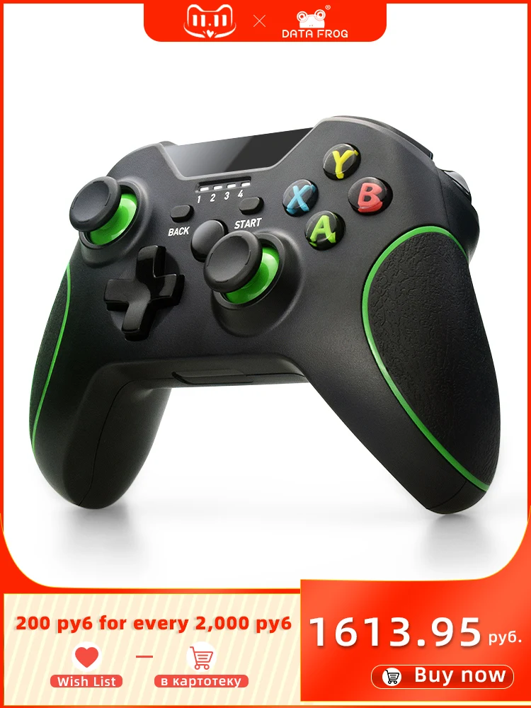 

Беспроводной игровой контроллер Data Frog, 2,4 ГГц, для ПК/XSX/PS3