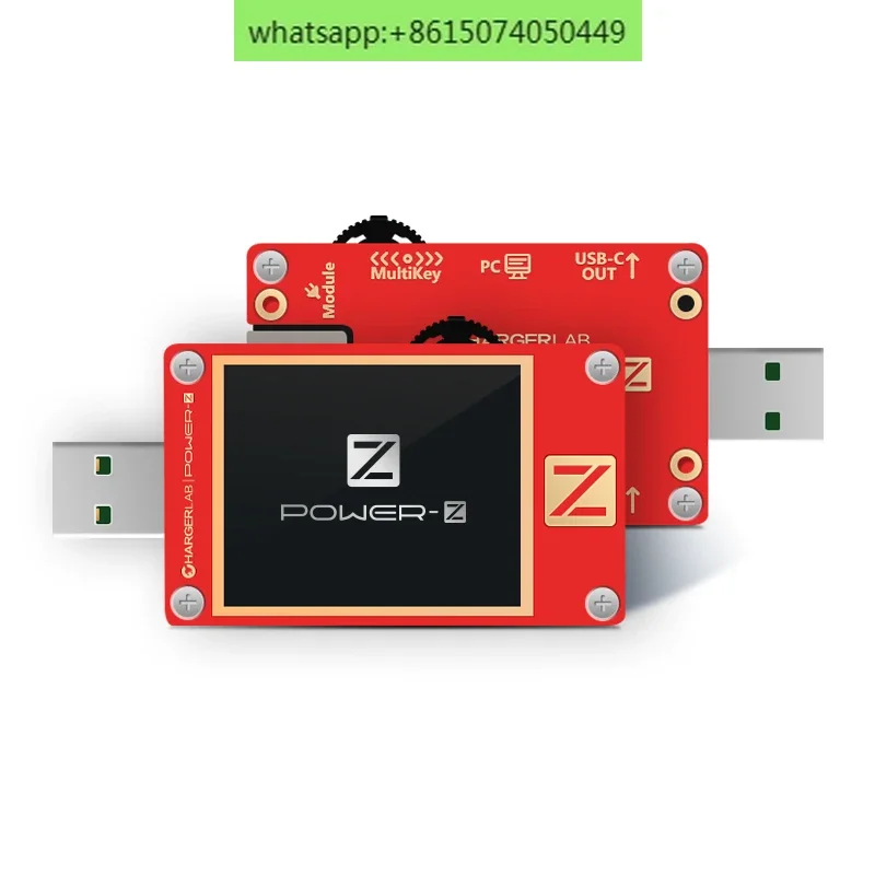 Прибор для обмана напряжения ChargerLAB POWER-Z USB PD KT002 сетевой тестер зарядки