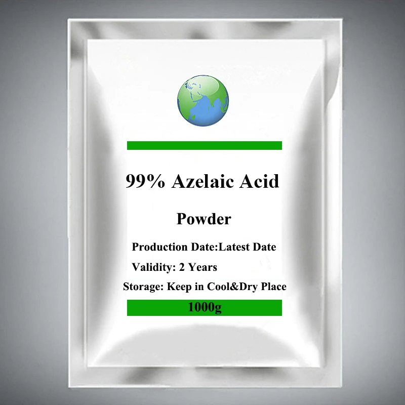 Azelaic Acid Whole,99% Azelaic Acid Powder Skin Whitening Treat Acne