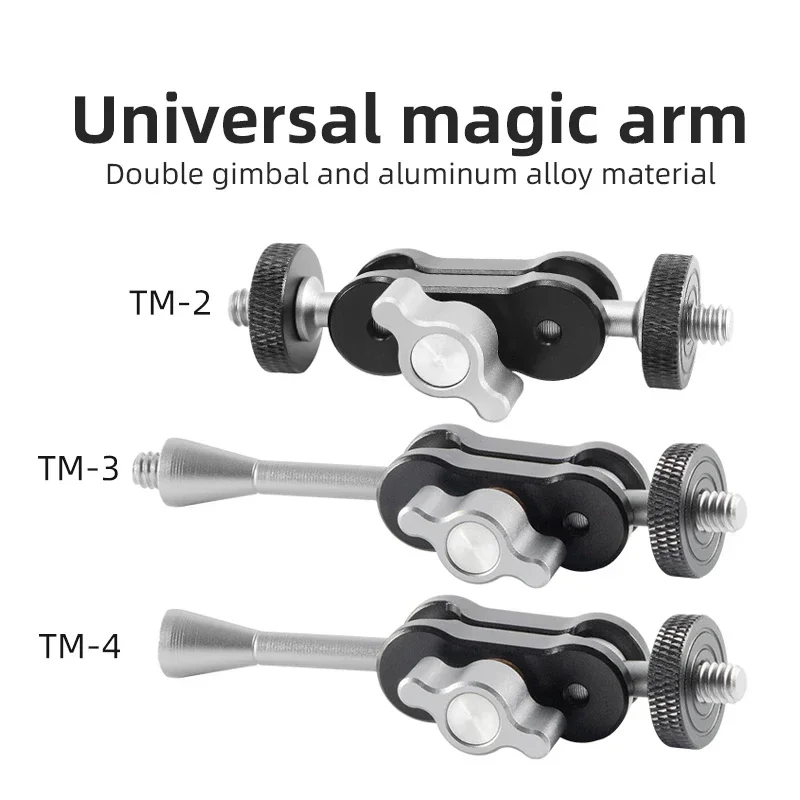 Мини-штатив с двойной шаровой головкой и винтом 1/4 дюйма для SLR-камеры