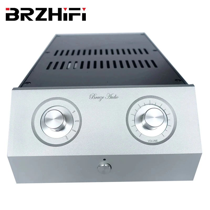 

Корпус усилителя BRZHIFI BZ2210L, полностью алюминиевый корпус, корпус «сделай сам», чехол, пользовательский проекционный ящик для электронных ин...