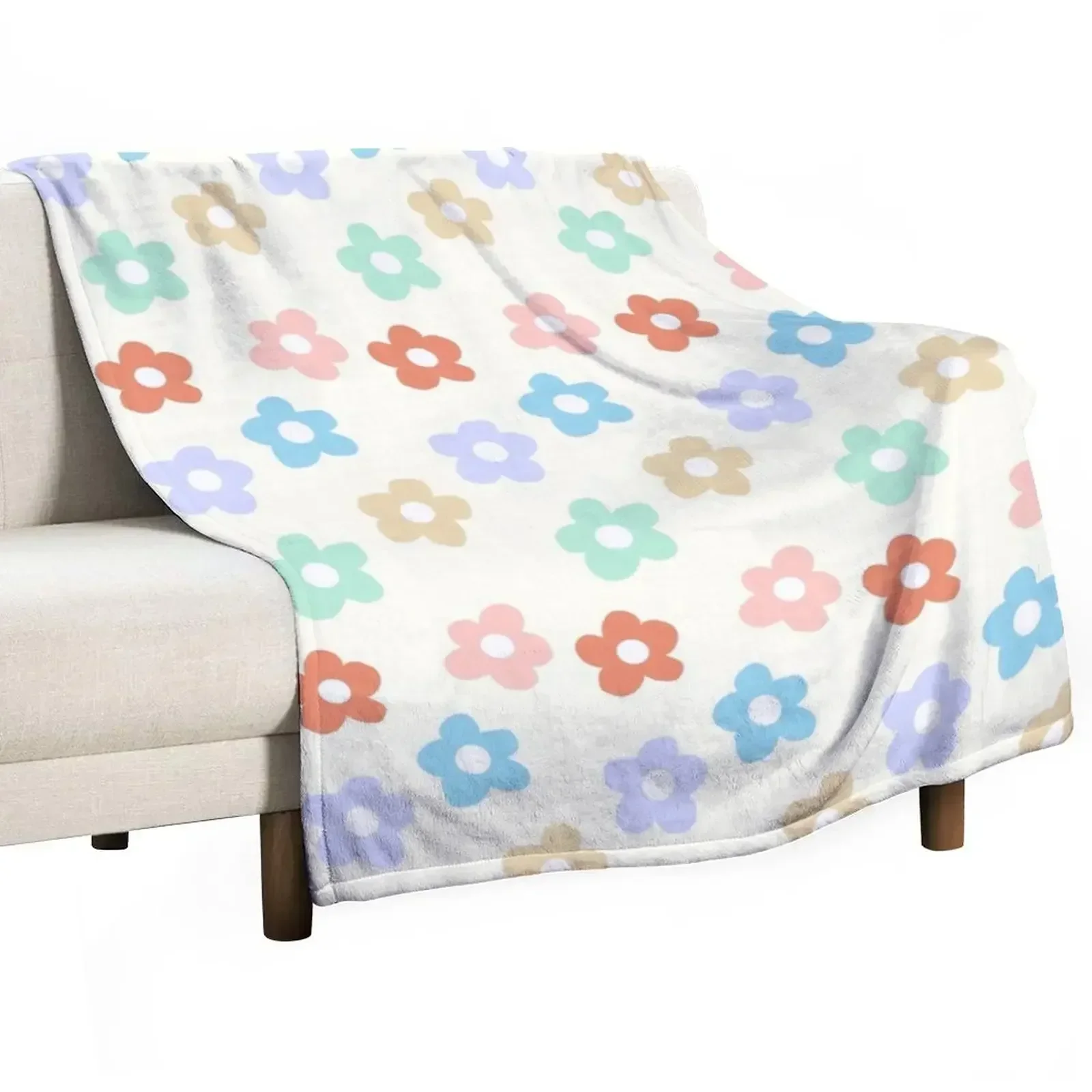 Винтажное одеяло с изображением цветов роскошные брендовые термобелье для