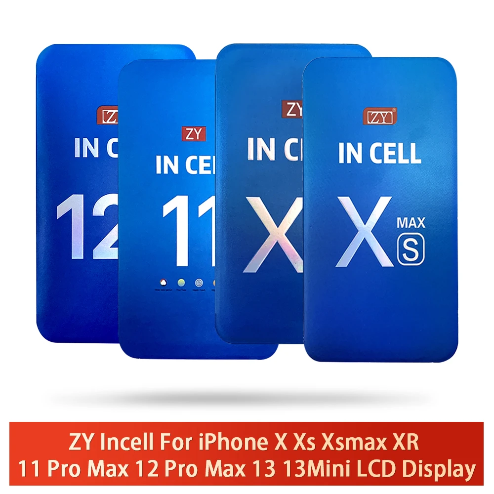 

Серия ZY для iPhone LCD X XS XR 11 12 13 14 Pro Max Мини ЖК-дисплей сенсорный экран дигитайзер в сборе запасные части для ремонта