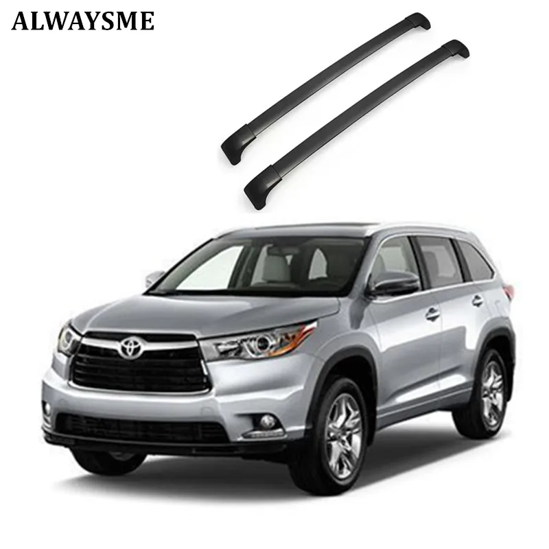 Поперечные рейки ALWAYSME сменные багажные на крышу для Toyota Highlander | Автомобили и