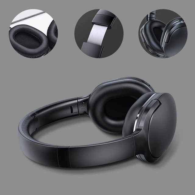 D02 Pro Headset Bluetooth Fashion Headphone Game Komputer Suara Nirkabel Pengurangan Kebisingan Musik Seluler 6