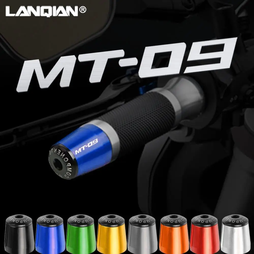 

Motorcycle Handlebar Caps Handle Bar Grips Ends Plug For YAMAHA MT09 FZ09 FJ09 MT-09 TRACER 2014-2021 2018 2019 2020 Accessories