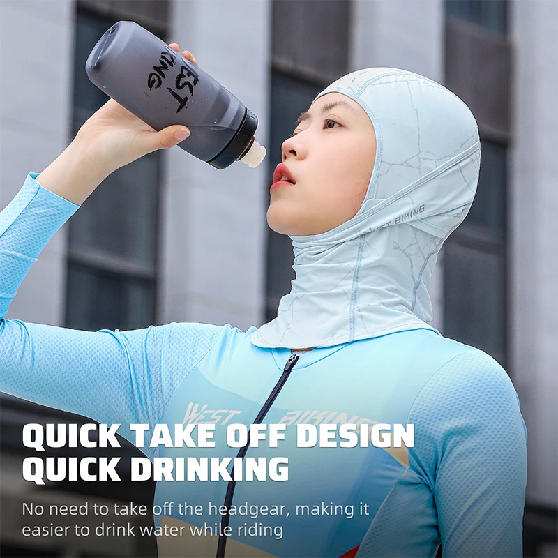 Женская летняя велосипедная Балаклава маска UPF50 с защитой от ультрафиолета