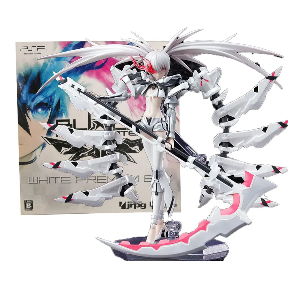 Аниме-фигурка шутера из черного камня 16 см красивая стоячая модель игрушка