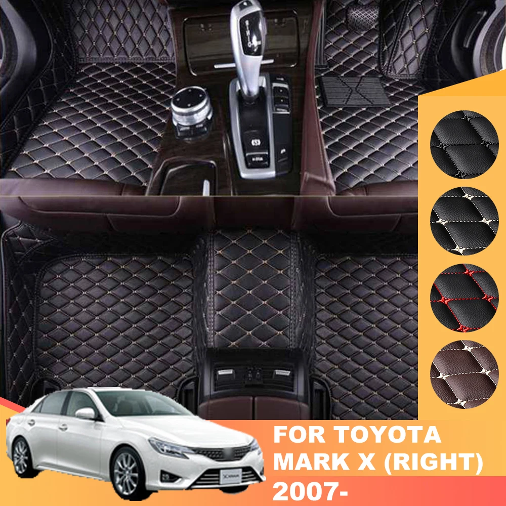 Custom Leather Car Floor Mats Foot Carpet Cover For Toyota Mark X 2007-2021 Premio Prius 2005-2022 Tundra Vios CHR CH-R Tacoma
Custom Leather Car Floor Mats Foot Carpet Cover For Toyota Mark X 2007-2021 Premio Prius 2005-2022 Tundra Vios CHR CH-R Tacoma