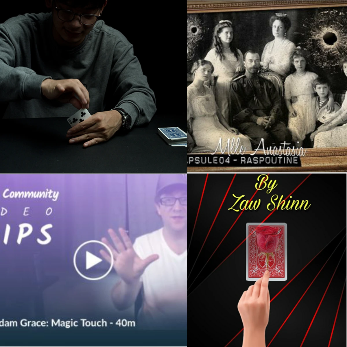 

Полынь от Avi ЯП, путешествия капсулы 04 от Антуана сальмби, переходные монеты от Адама Грейс, это для вас от Zaw Shin magic