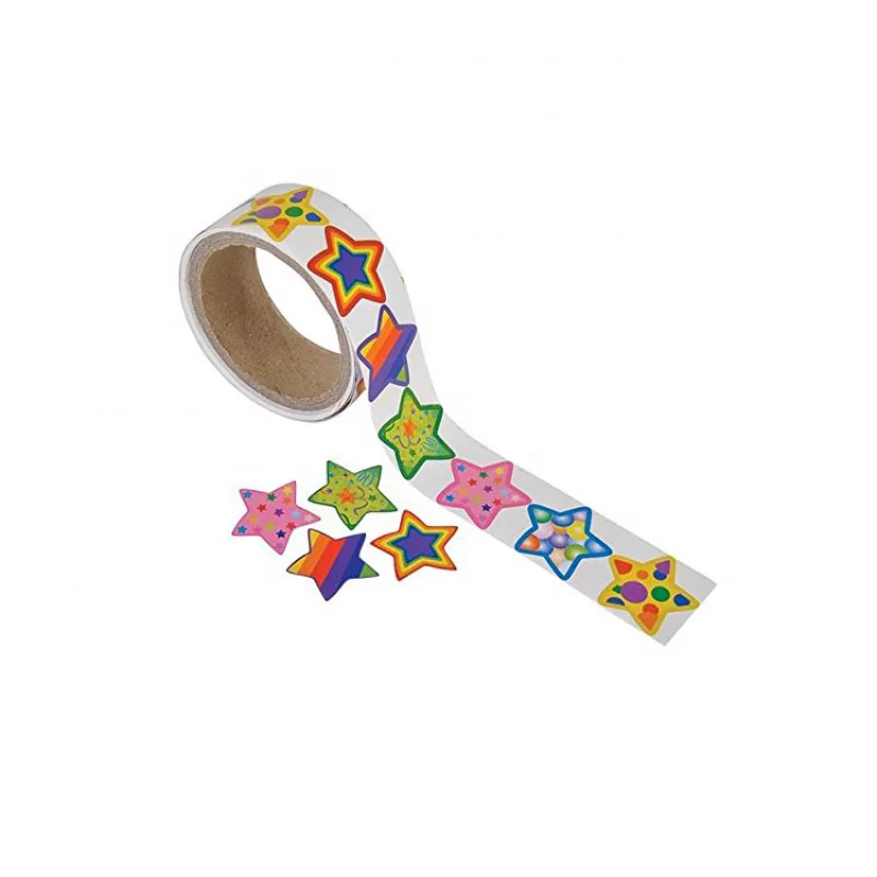 20 0 шт. индивидуальный дизайн детская наклейка с героями мультфильмов рулон