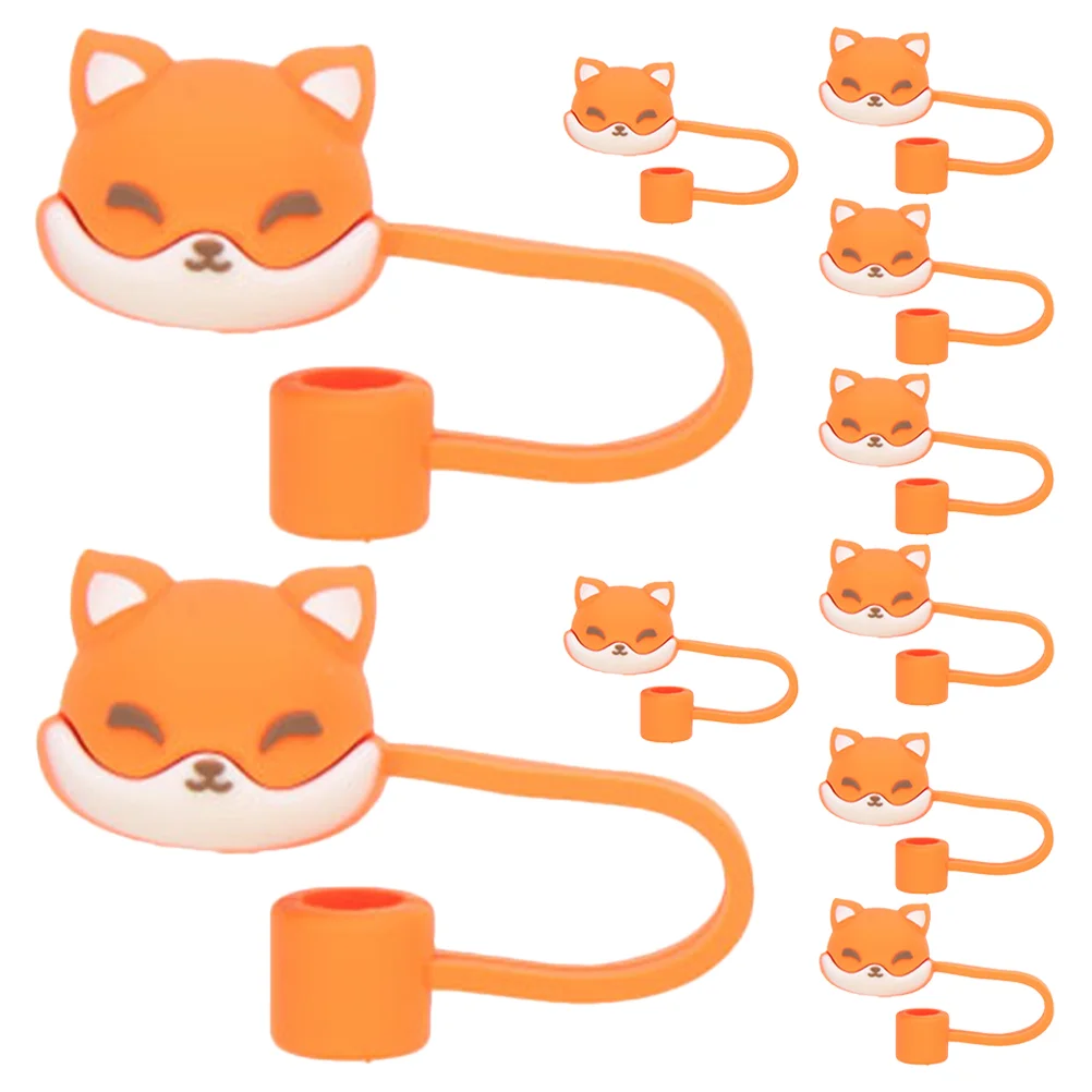 

10 шт., силиконовые колпачки для стеклянных стаканчиков