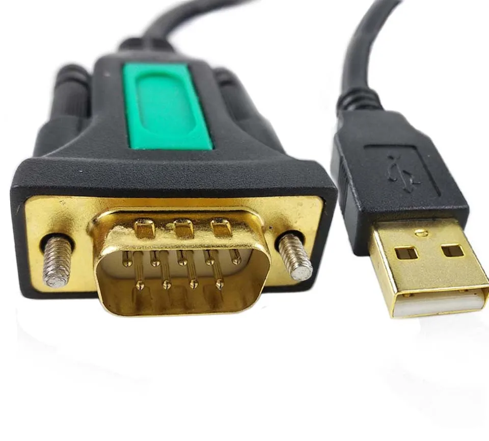 Последовательный кабель адаптера Prolific PL2303RA USB RS232 к DB9 для ноутбука, мини-ПК IPC VCP