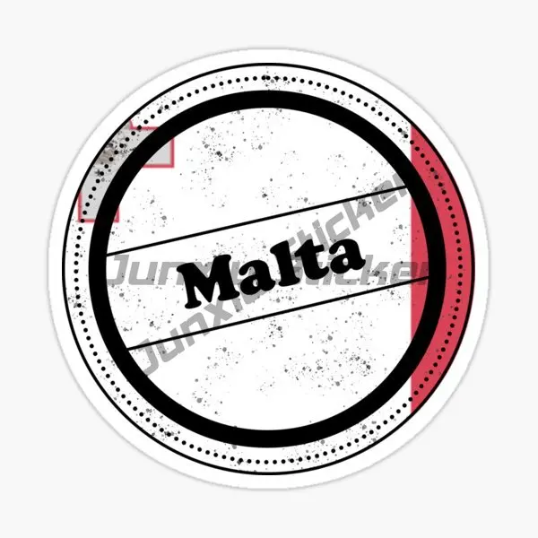 Мальта М флаг карта эмблема череп креативные наклейки ноутбук мотоцикл стена