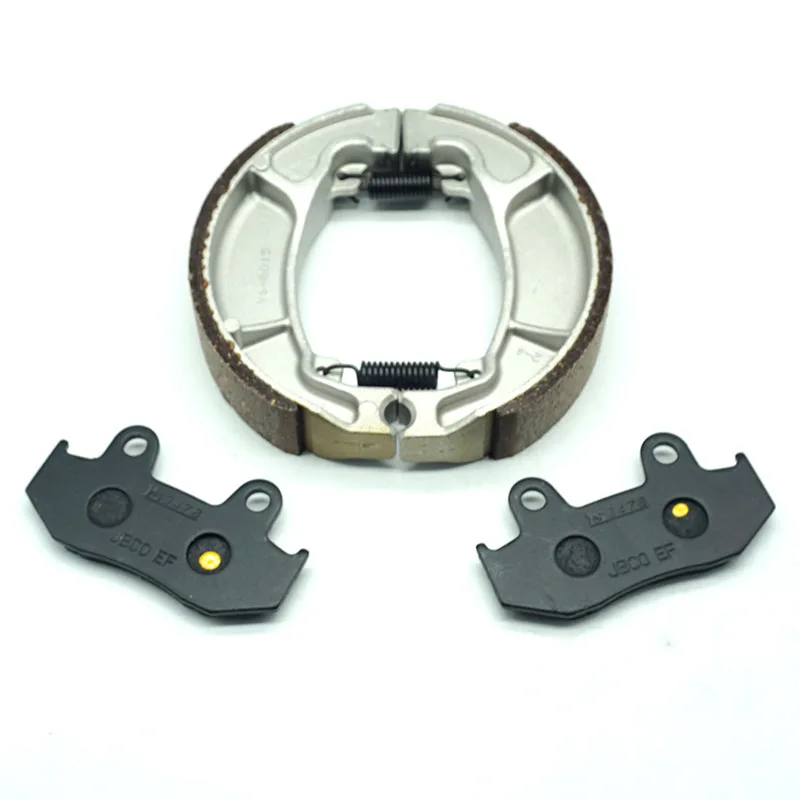 Передние и задние тормозные колодки для мотоциклов HONDA CB223S 2008-2016, BA-MC34, FTR223 2000-2005, 2007-2016, SCR100WH, Spacy 100 2002-2007, SCR (art.: 3920dba66dede) - 3920dba66dede