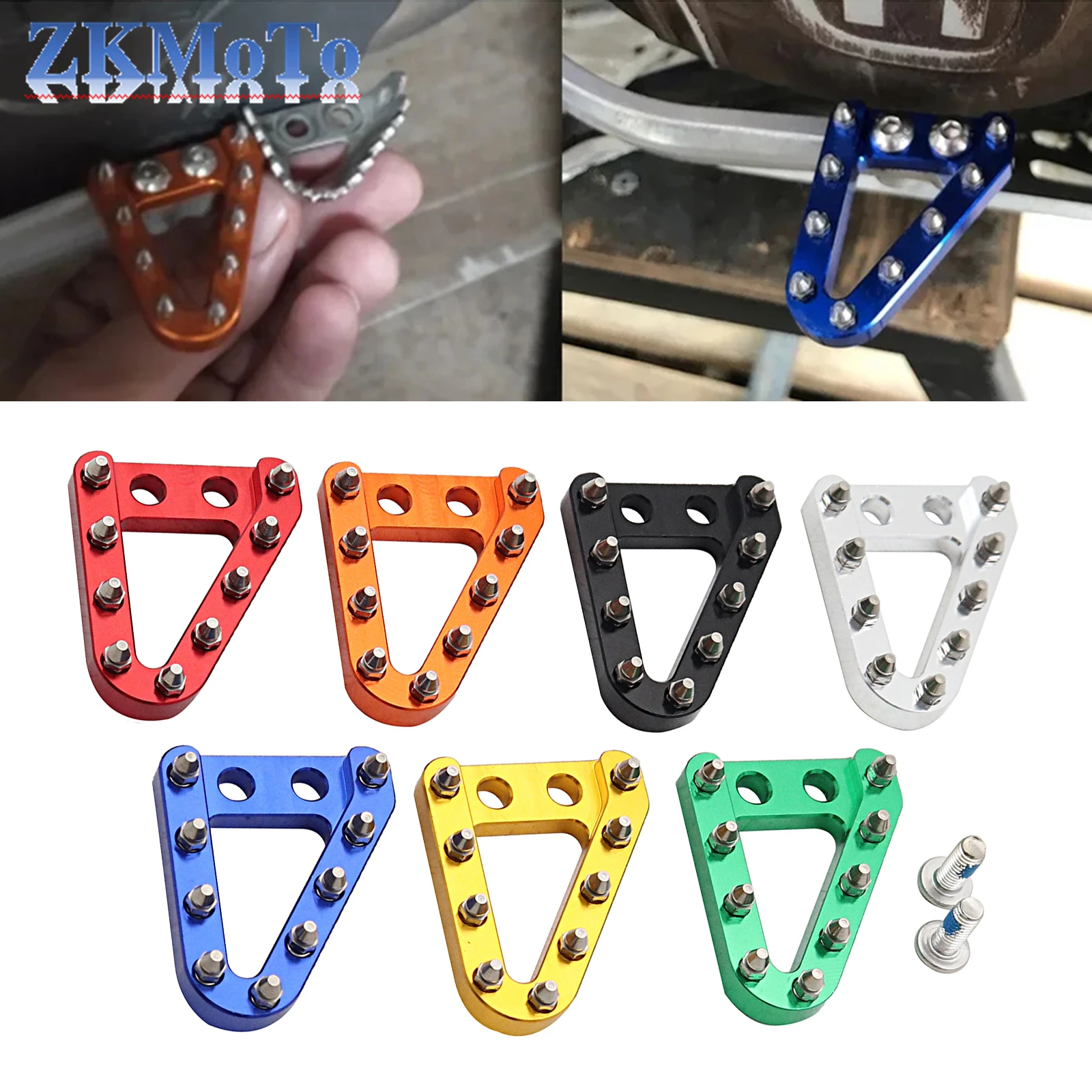 Наконечник ступенчатой пластины заднего тормоза с ЧПУ для KTM SX SXF EXC EXCF XC XCF XCW XCFW TC TE