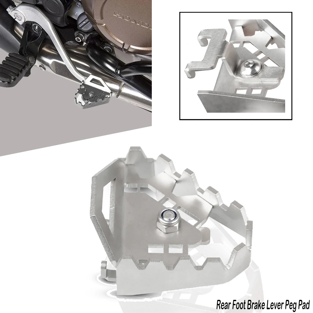 

CRF 1100 L Rear Foot Brake Lever Pedal Enlarge Extension For HONDA CRF1100L Africa Twin Adventure Sports CRF 1100L 2020-2021