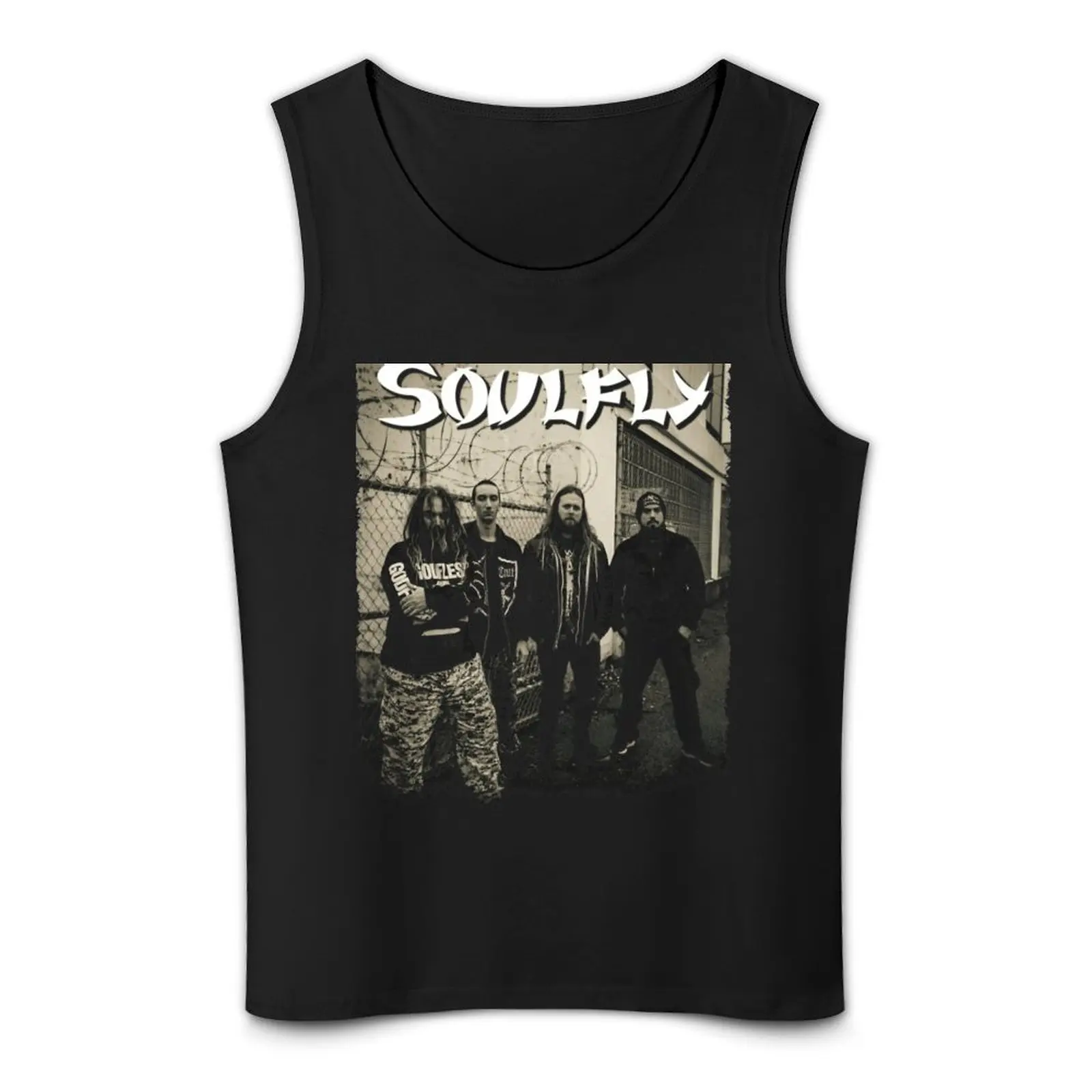 Фото Майка Soulfly Haut Lentourait для бодибилдинга, самые продаваемые товары, футболки №4