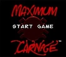 Новое поступление 16-битная игровая карта MD Maximum Carnage для Sega Mega Drive Genesis