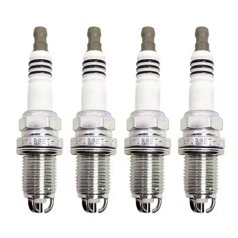 Фото 4/6 шт. 101000033AA BKUR6ET10 Свеча зажигания для Skoda Superb VW Sharan Beetle Magotan Golf Audi A4 Seat Leon Ibiza 1.4L 1.8L 2.0 L №3