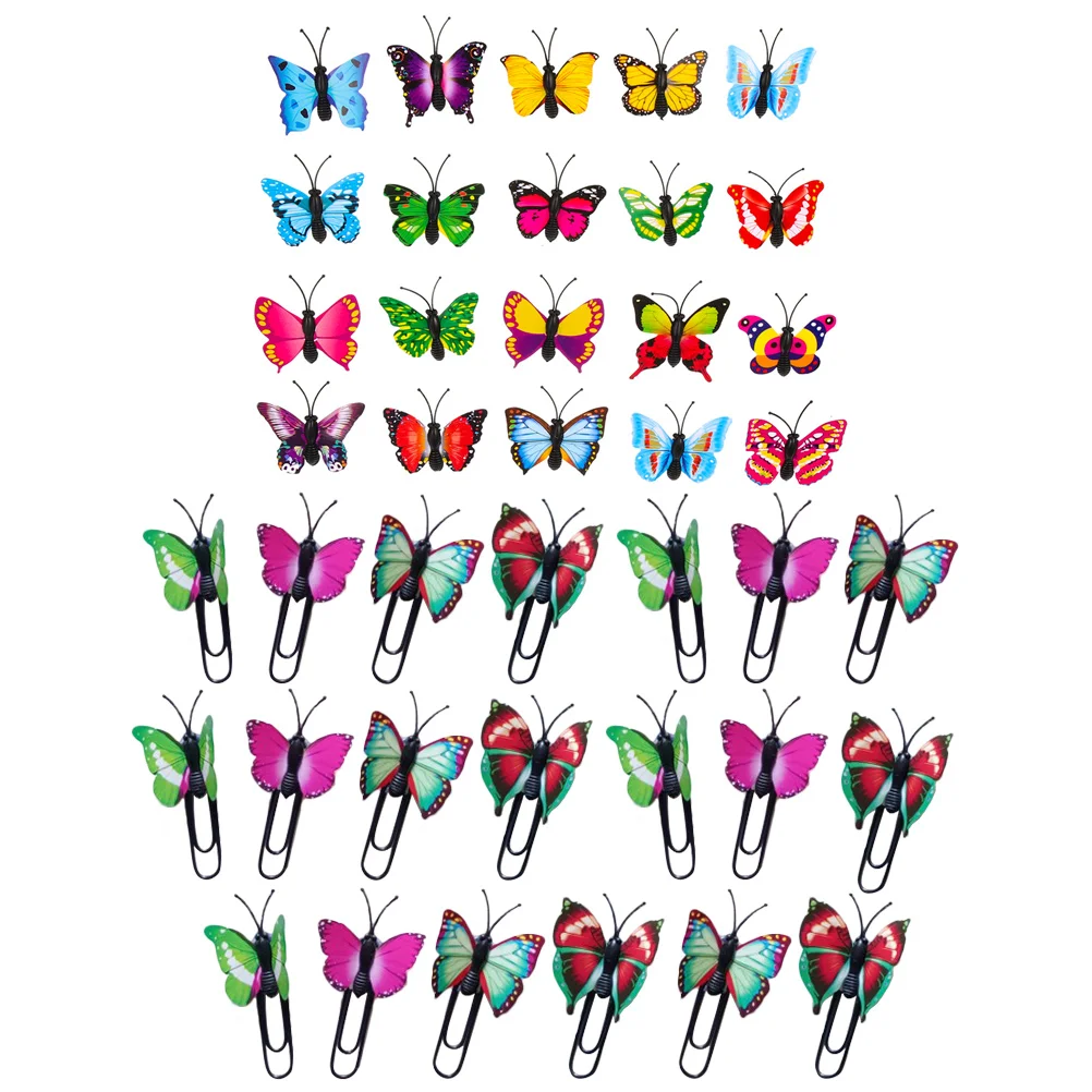 

Зажим-бабочка для карт, удобные Зажимы для бумаги, компактные настольные аксессуары в форме сердца, сменные зажимы для большого пальца, фото...