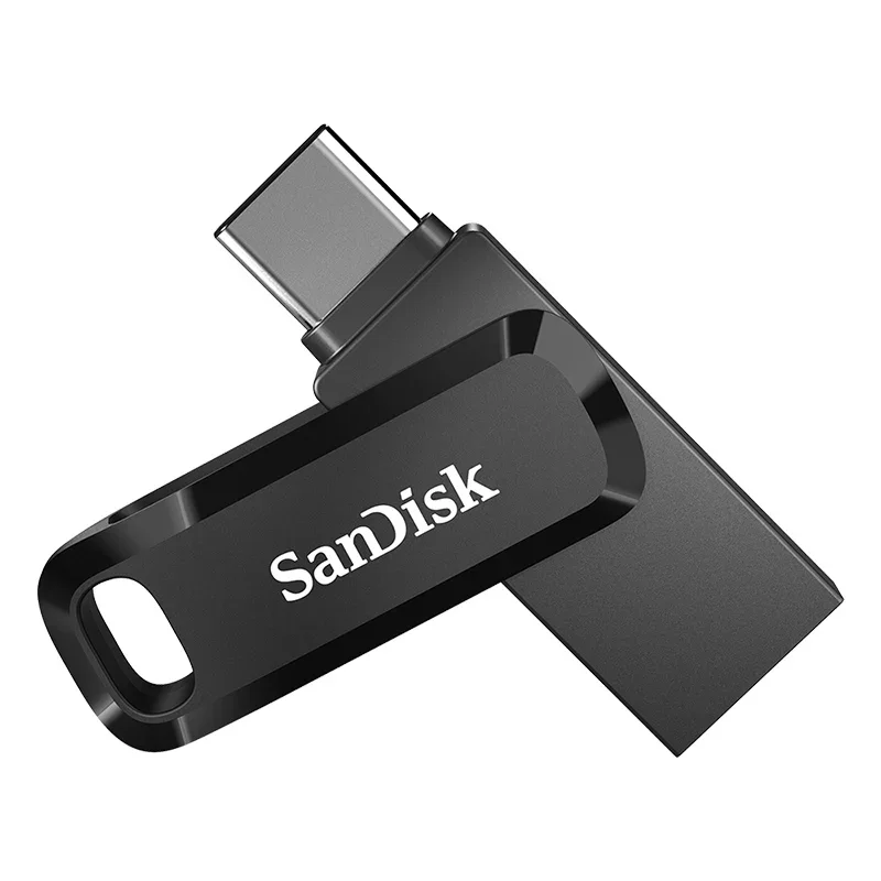 Фото Флэш-накопитель SanDisk Ultra Dual Drive Go Type-C и USB 3.2 Gen1 64 ГБ 128 ГБ 256 ГБ 512 ГБ OTG Pendrive для iPhone 15 Plus/Pro/Max №3