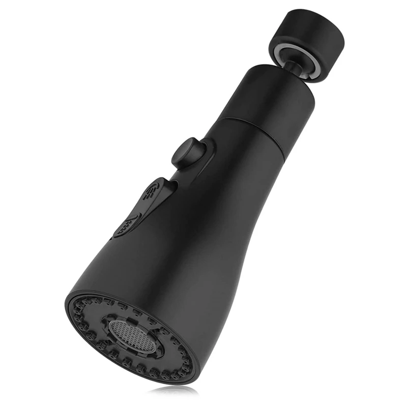 Аэратор с краном 3 режима барботерный фильтр для крана кухни и ванной комнаты 2