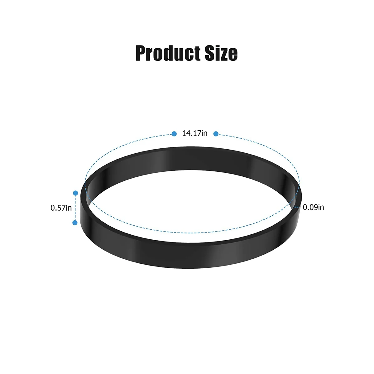 562932001 38528- Вакуумный ремень для ветровой воронки без мешка вертикальный UH70105 UH70100