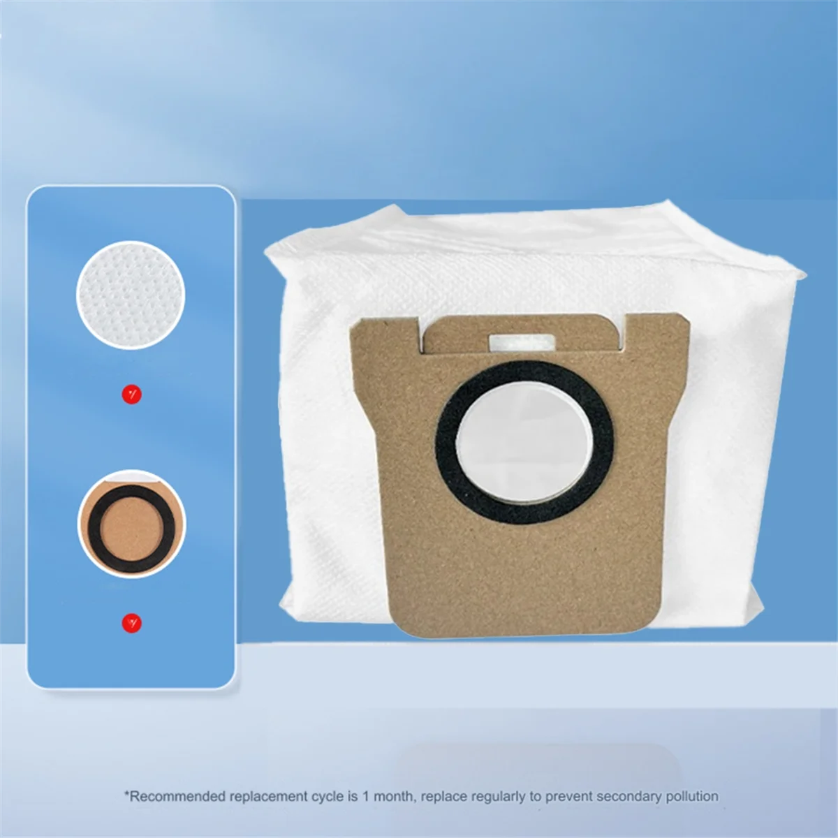 4 шт. пылесборник для робота-пылесоса M30S аксессуары запасные части пылесборника