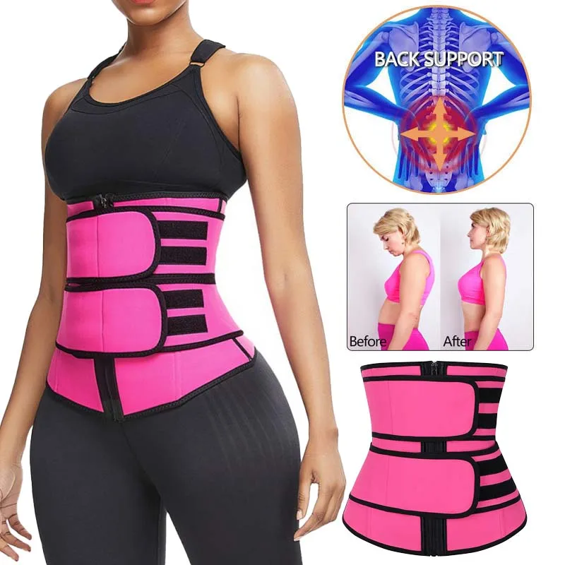 

Waist Trainer Women's Underbust Corset Waist Shaper Figure Shaping Bodysuit Body Shaper Zip Belly Waist Corset Shapewear Adjust