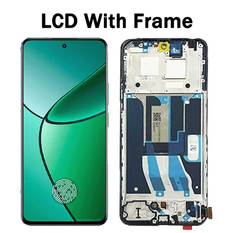 Super AMOLED для Realme 12 Plus 5G ЖК-дисплей RMX3867 с сенсорным дигитайзером для Realme 12 + Замена дисплея