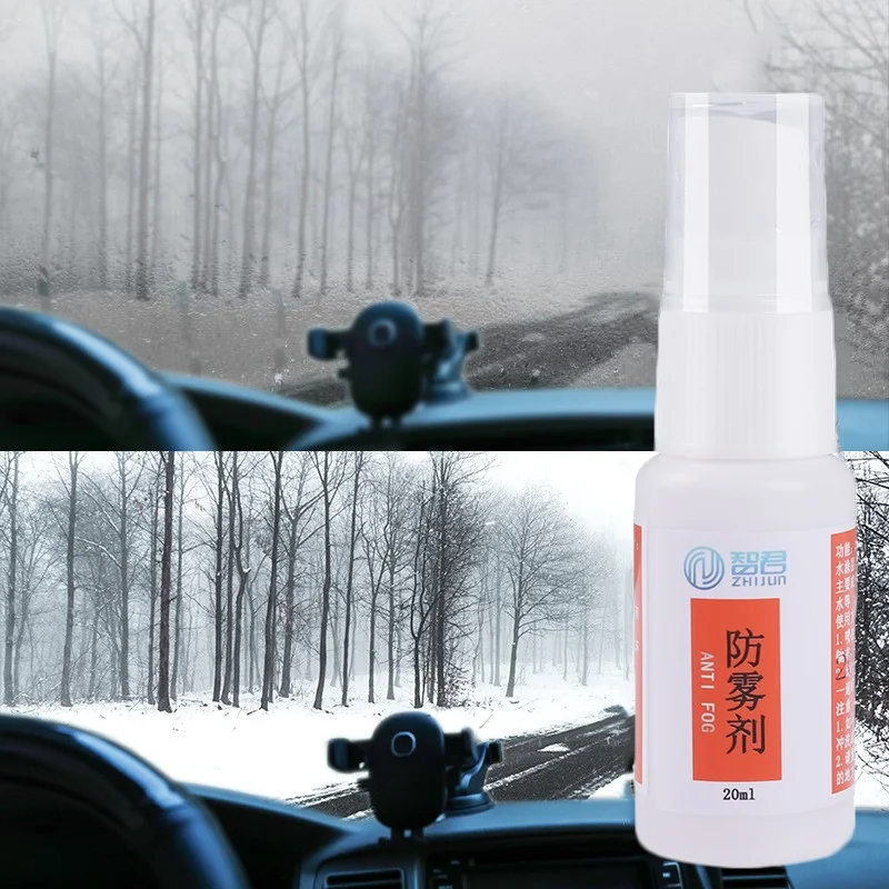 

20ML Antifogging Rear View Mirror Agent for Automobile Windshield Car Glass Anti Fogging Rainproof Agent Window Cleaner