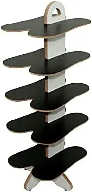 

Small Shoe Rack For Entrance Hall Detachable 5 Pairs Shoe Rack Organizer Holder for Books Toy Clothes