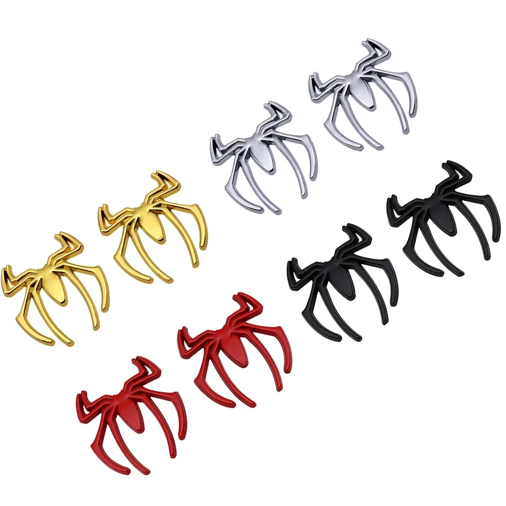 2 шт. металлический паук с логотипом кузова автомобиля эмблема багажника