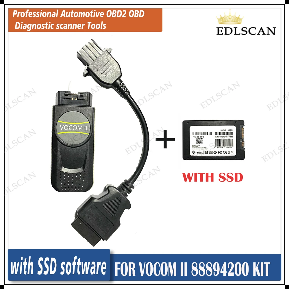 

Truck Bus Construction Excavator for VOCOM II Vocom2 88894200 Diagnostic Tool