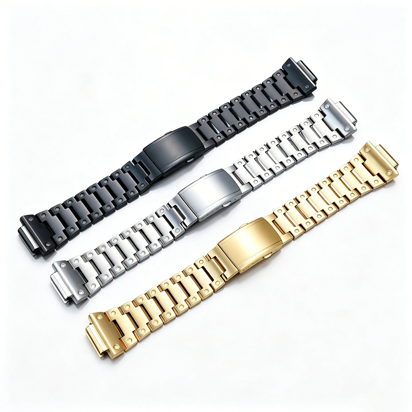 Фото Металлический корпус из титанового сплава, комплект для модификации часов Casio G-SHOCK DW5600 G5600E GWM5610 GWB5600 GMW-B5000, ремешок для часов из нержавеющей стали + инструмент №5