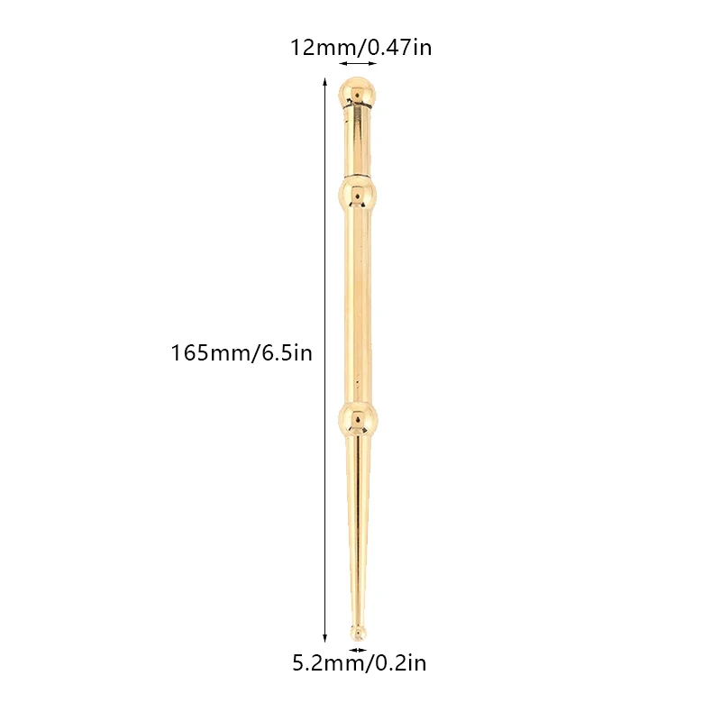 Ручка для акупрессуры из чистой меди семейный массажный Стик улучшения зрения