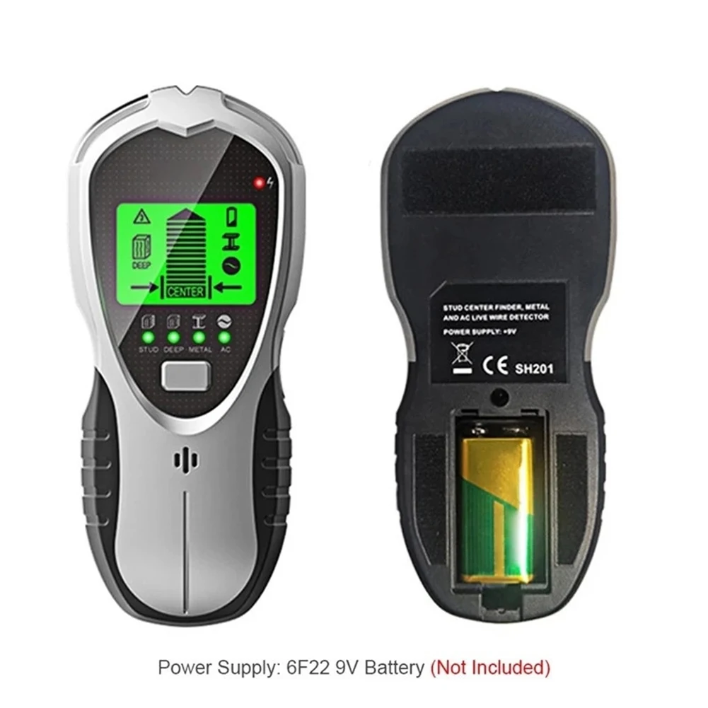 Портативный 4 в 1 Stud Finder Подземные лестницы Настенный сканер Металлоискатель