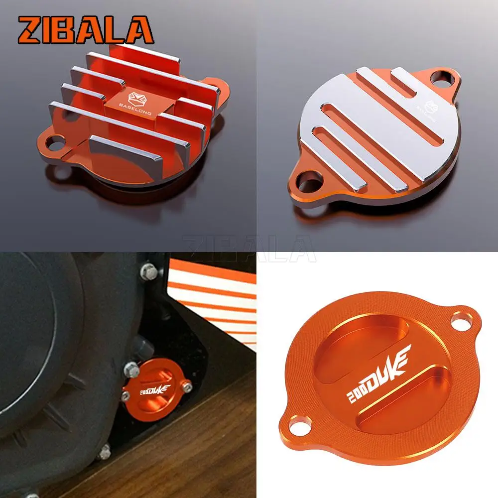 

FOR KTM 200 Duke 200DUKE 2020 2021 2022 2023 Motorcycle CNC Alumiunm Engine Oil Filter Guard Cover Cap Plug duke200 Accessories