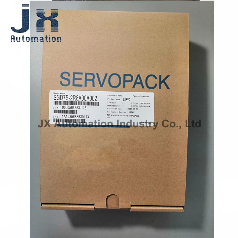 Оригинальный товар 400 Вт 3000 Нм 200 об/мин в набор приводов серводвигателя