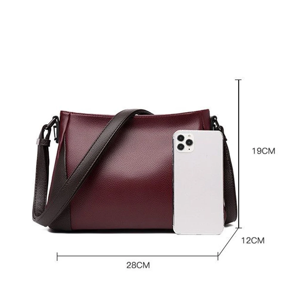 Messenger Europe Luxury Women Shoulder Fashion Bag Hot Sale Designer Genuine Leather Chain Handbags Female New Style Casual Lady
