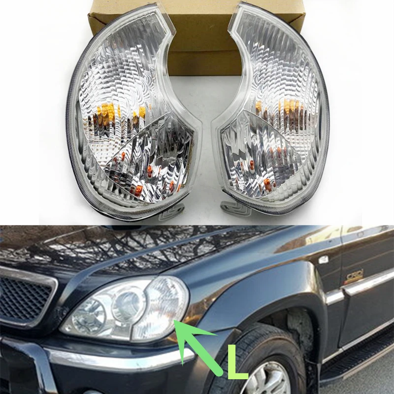 

Front Fog Light Signal Corner Headlight Headlamp Turn Lamp Assy For Hyundai Terracan 2001 2002 2003 2004 2005 2006