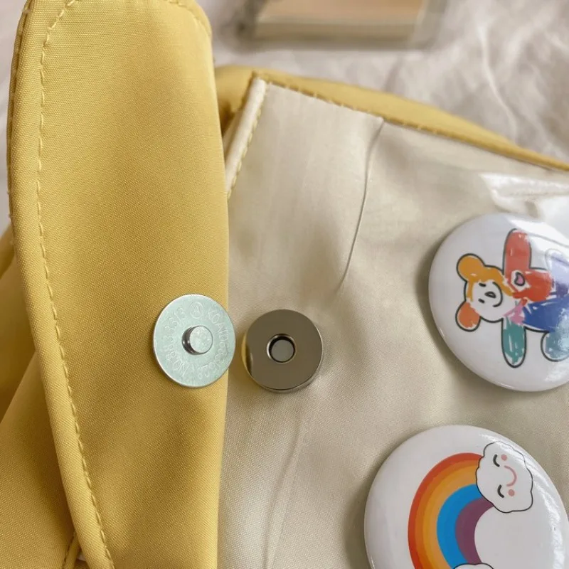 Сумка кросс-боди с милым медведем Женская Холщовая на плечо японская