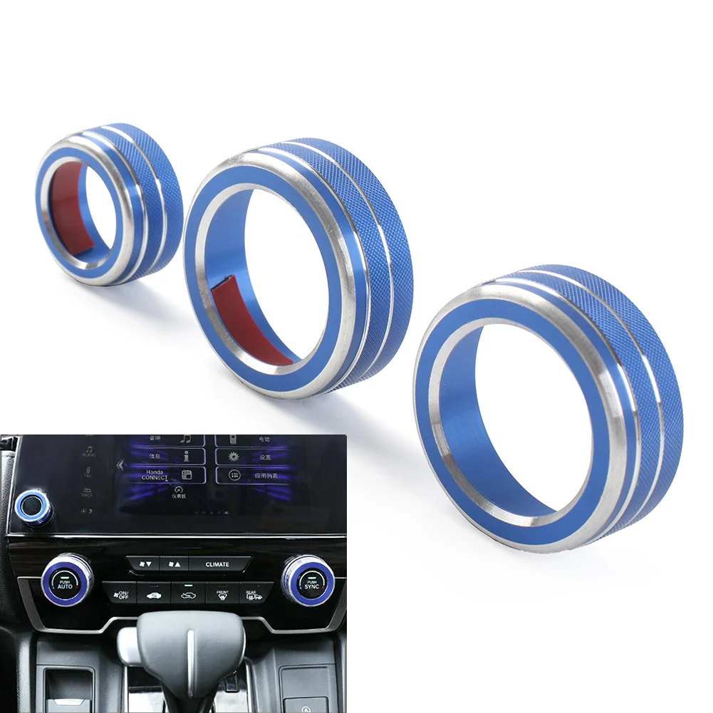 

3 шт., декоративное кольцо для климатического выключателя